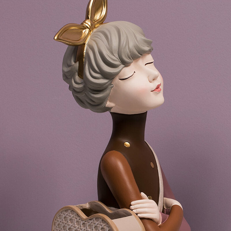Lighteme Modern Girl Storage Ornaments