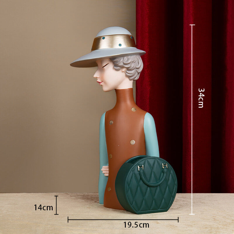 Lighteme Modern Girl Storage Ornaments