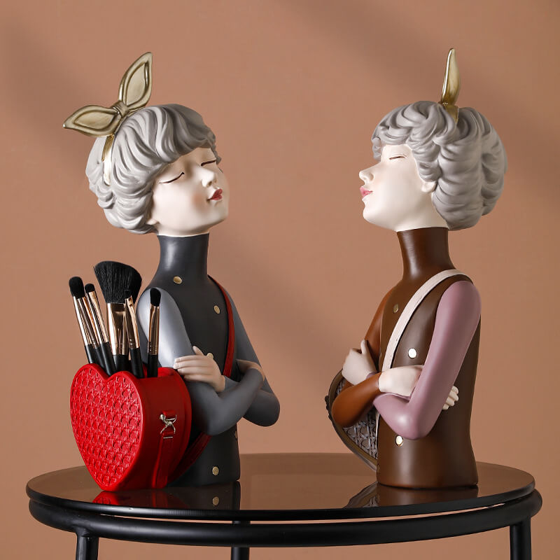 Lighteme Modern Girl Storage Ornaments