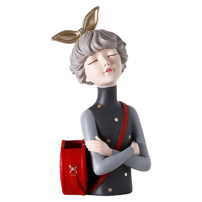 Lighteme Modern Girl Storage Ornaments