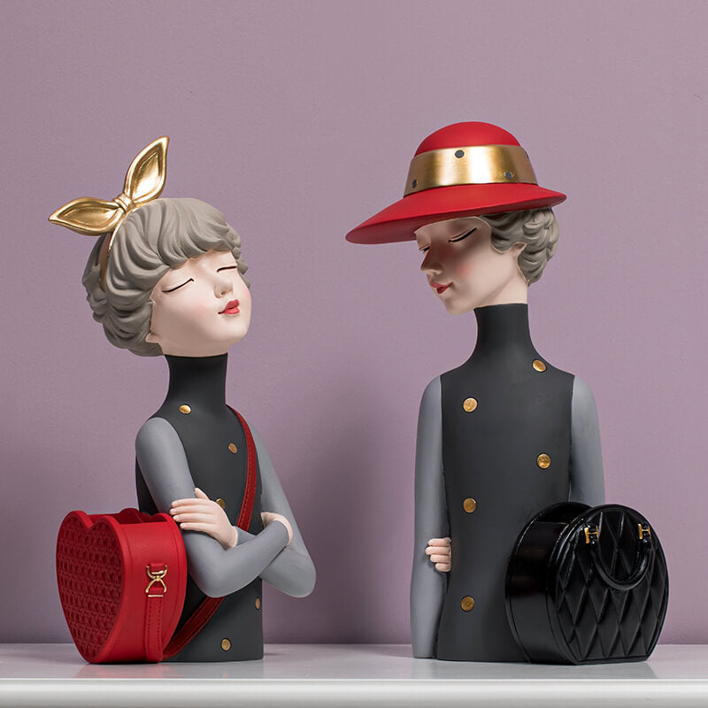 Lighteme Modern Girl Storage Ornaments