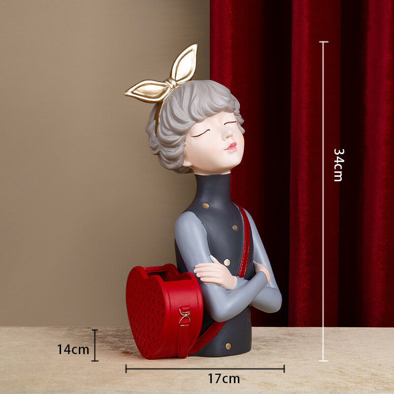 Lighteme Modern Girl Storage Ornaments