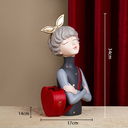 Lighteme Modern Girl Storage Ornaments