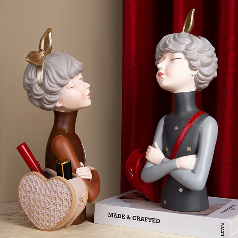 Lighteme Modern Girl Storage Ornaments