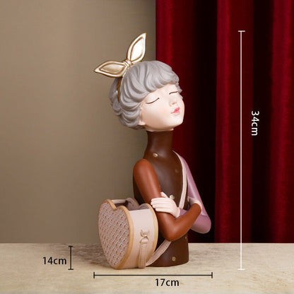 Lighteme Modern Girl Storage Ornaments