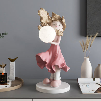 Lighteme Moon Girl Home Decoration