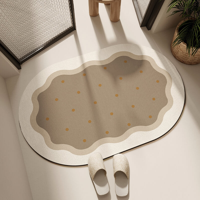 Tapis de bain Lighteme en boue de diatomées