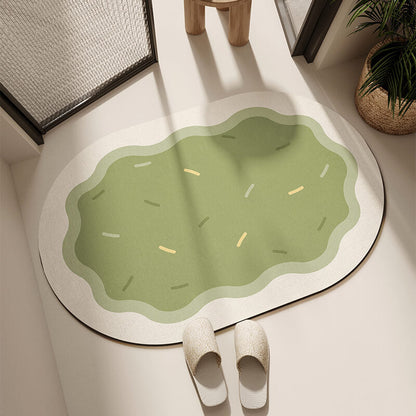 Tapis de bain Lighteme en boue de diatomées