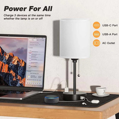 Lighteme Moreushop Metal USB Table Lamp