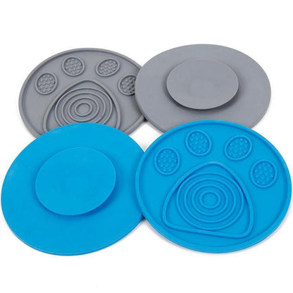 Lighteme Multifunction Suction Cup Wall Mounted Pet Lick Mat （2 colors)）