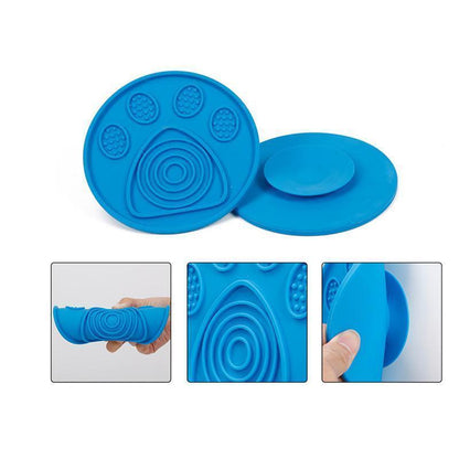 Lighteme Multifunction Suction Cup Wall Mounted Pet Lick Mat （2 colors)）