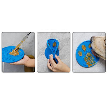 Lighteme Multifunction Suction Cup Wall Mounted Pet Lick Mat （2 colors)）