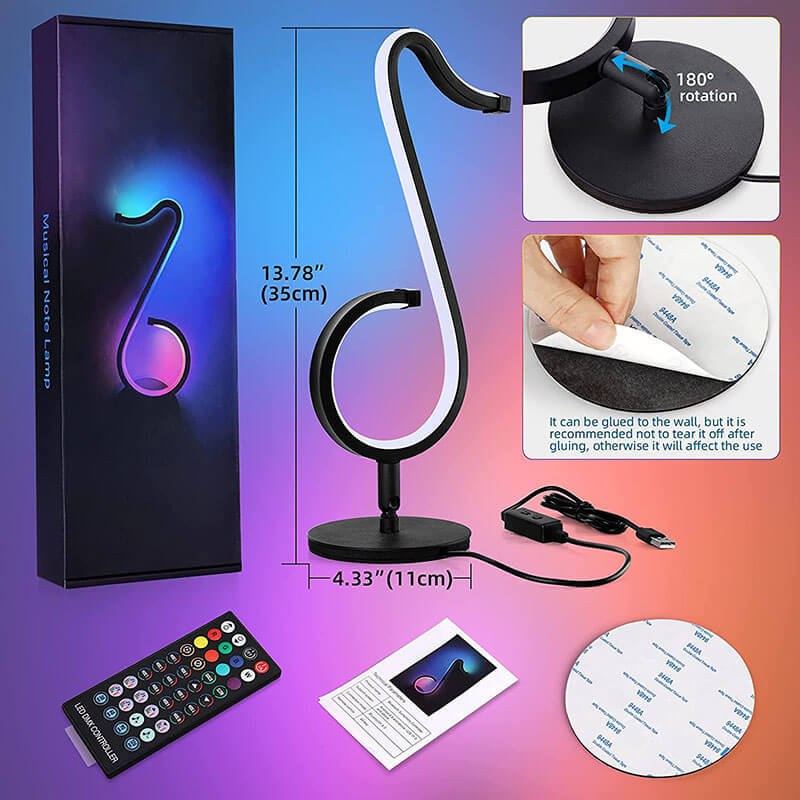 Lighteme Musical Note RGB Symphony Tischlampe