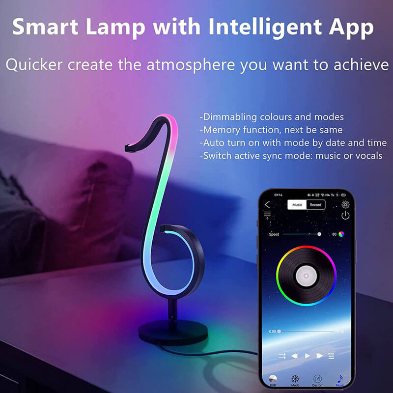 Lighteme Musical Note RGB Symphony Tischlampe