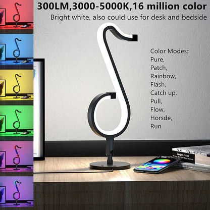 Lighteme Musical Note RGB Symphony Tischlampe