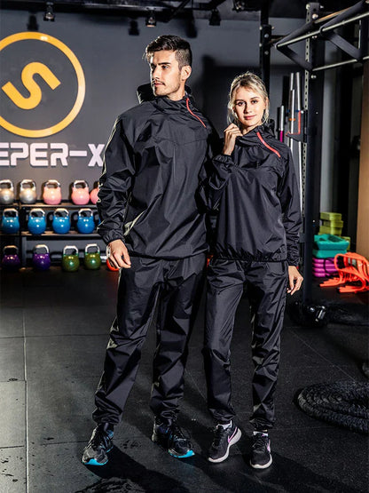 Lighteme Unisex Sauna Trapping Gym Suit