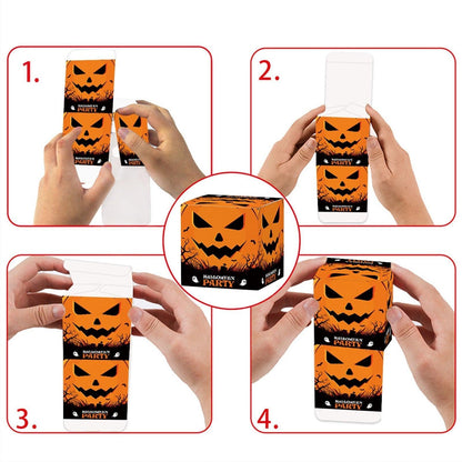 Lighteme 12 Stück Halloween-Geschenktüten zum Verpacken von Süßigkeiten und Leckereien