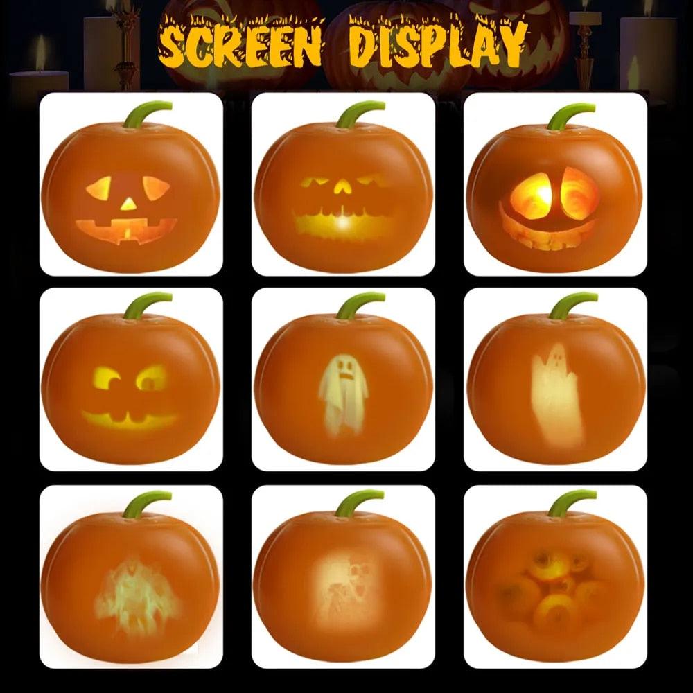 Lighteme Halloween Kürbis Projektionslampe