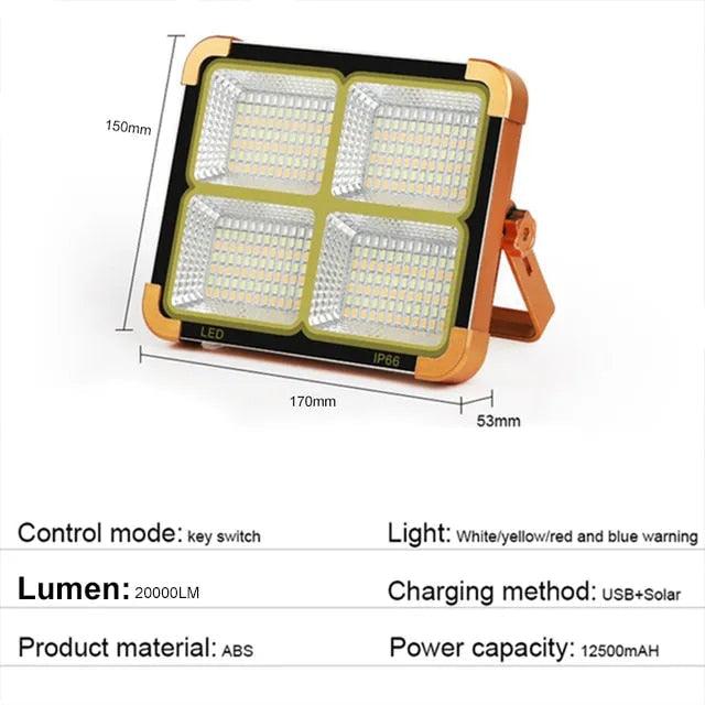 Tragbare Solar-Außenleuchte von Lighteme