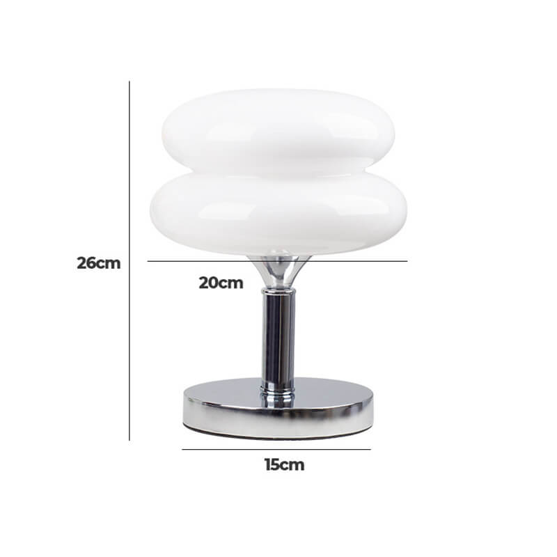 Lighteme New Egg Tart Glass Desk Lamp