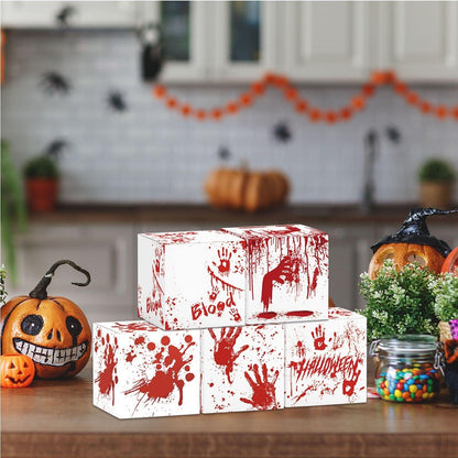 Lighteme 12 Stück Halloween-Geschenktüten zum Verpacken von Süßigkeiten und Leckereien