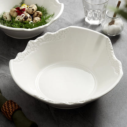 Lighteme Notch Design Ceramic Bowl