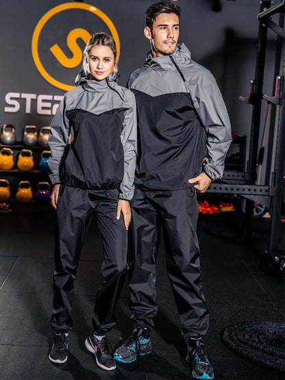 Lighteme Unisex Sauna Trapping Gym Suit