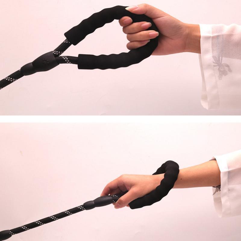 Lighteme  Nylon Sponge Handle Reflective Traction Rope (8 colors)
