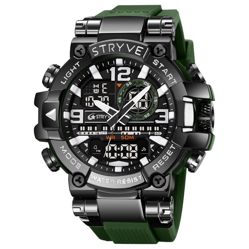 STRYVE Colorful Functional Waterproof Tactical Watch