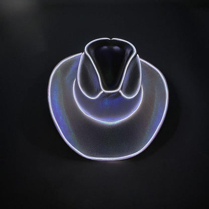 Chapeau de fête de cow-boy à LED Lighteme Lokahat 
