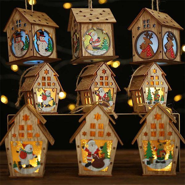 Lighteme Christmas Decor Hanging LED House