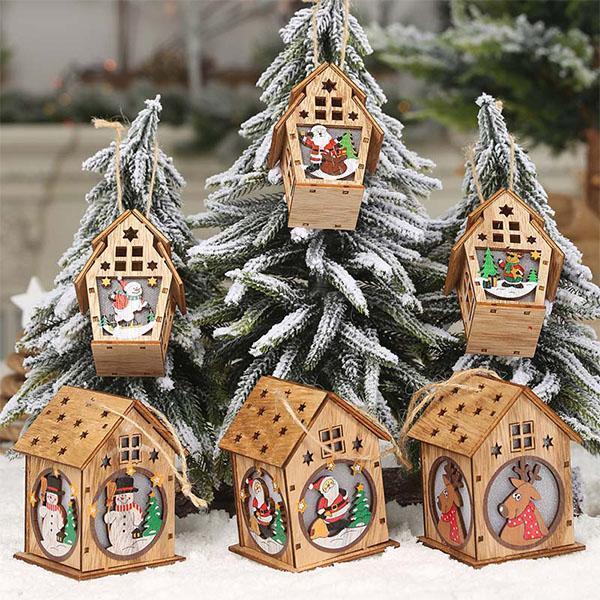Lighteme Christmas Decor Hanging LED House