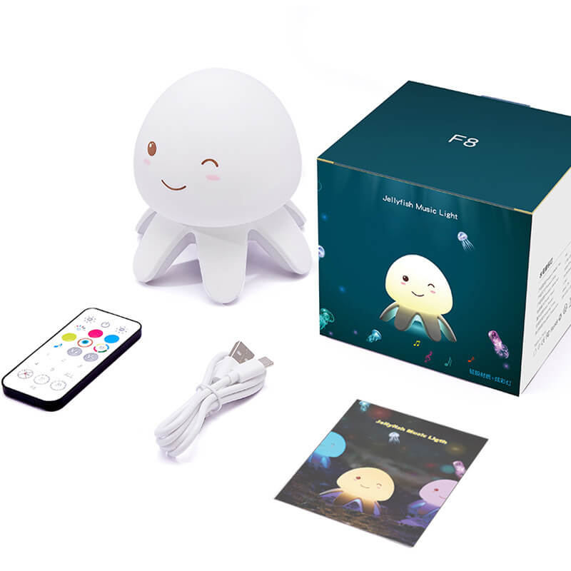 Lighteme Jellyfish Music Night Light
