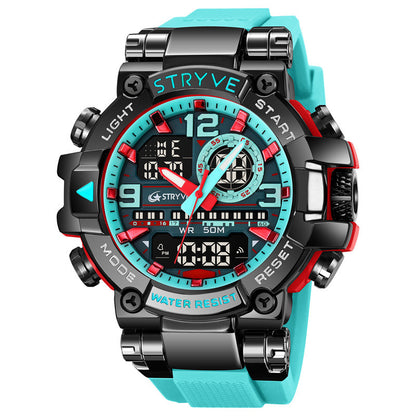 STRYVE Colorful Functional Waterproof Tactical Watch