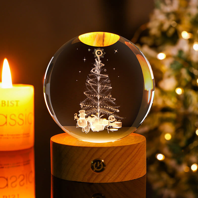 Lighteme Crystal Ball Night Light