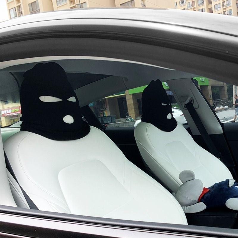 Lustige Kopfstützenbezüge fürs Auto von Lighteme. 1 kaufen, 1 gratis bekommen (2 Stück)