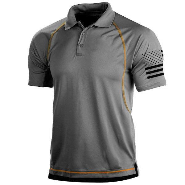 Lighteme Men's Outdoor Combat Shirt Quick Dry Short Sleeve