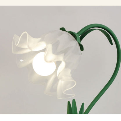 Lampe de table romantique à fleurs Lighteme