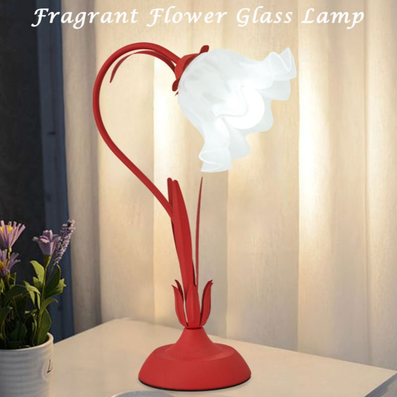 Lampe de table romantique à fleurs Lighteme