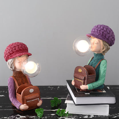 Lighteme Hasenohr-Bubble-Girl-Schreibtischlampe