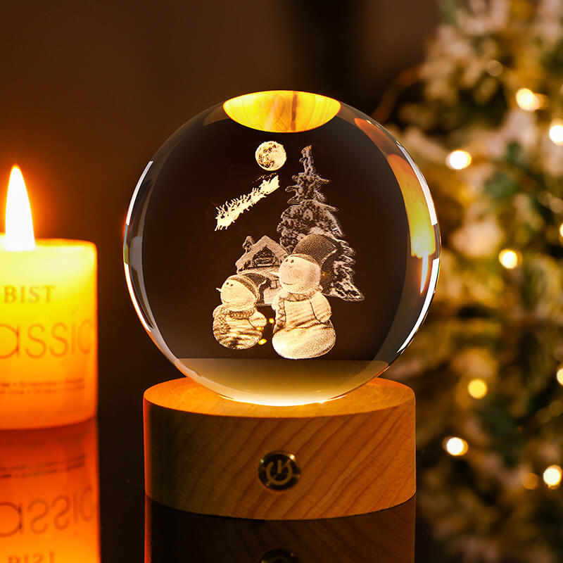 Lighteme Crystal Ball Night Light