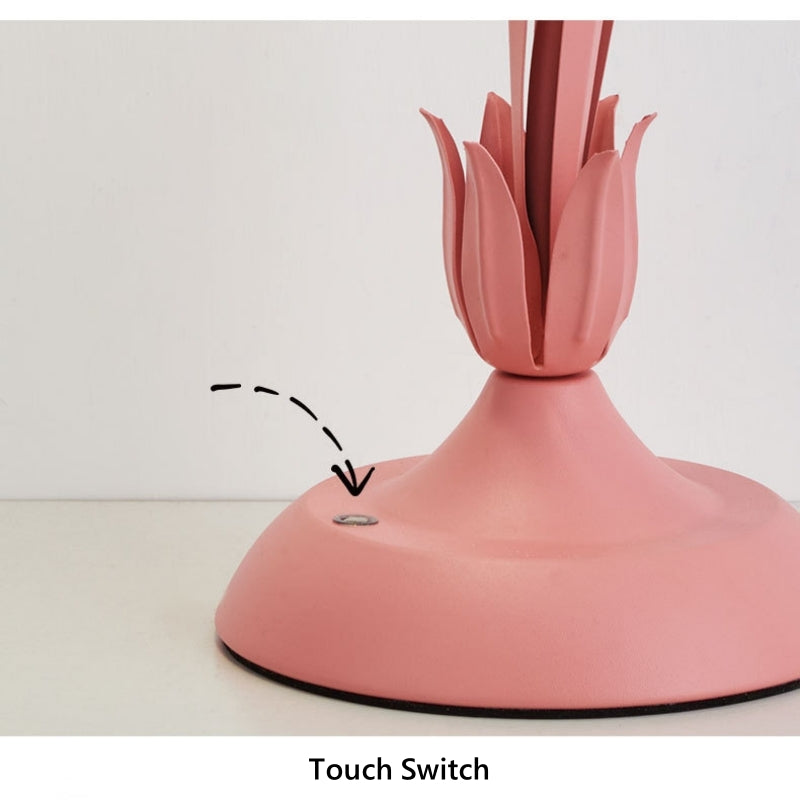 Lampe de table romantique à fleurs Lighteme