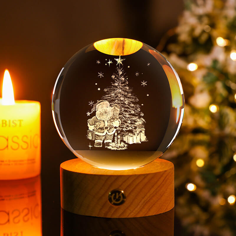 Lighteme Crystal Ball Night Light