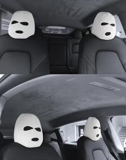 Lustige Kopfstützenbezüge fürs Auto von Lighteme. 1 kaufen, 1 gratis bekommen (2 Stück)