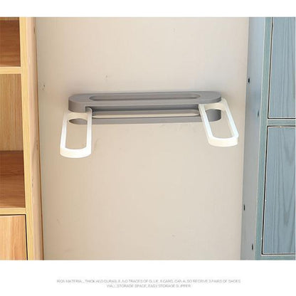 Lighteme Wall Mounted Folding Slippers Rack (3 colors)