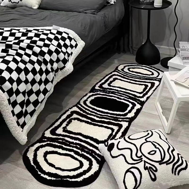 Lighteme Simple Check Rug