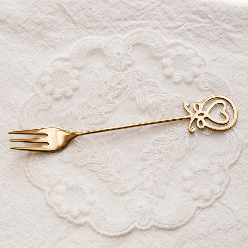 Lighteme Octopus Shaped Dessert Spoon & Fork
