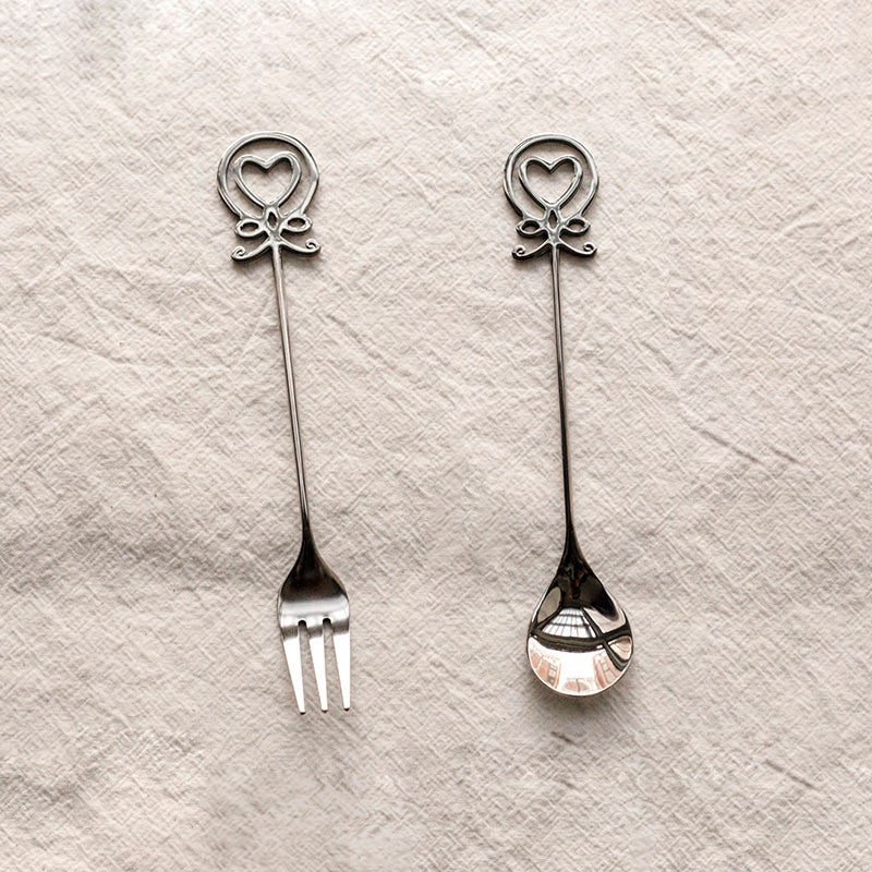 Lighteme Octopus Shaped Dessert Spoon & Fork