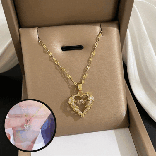 Pendentif mobile en forme de cœur Lighteme