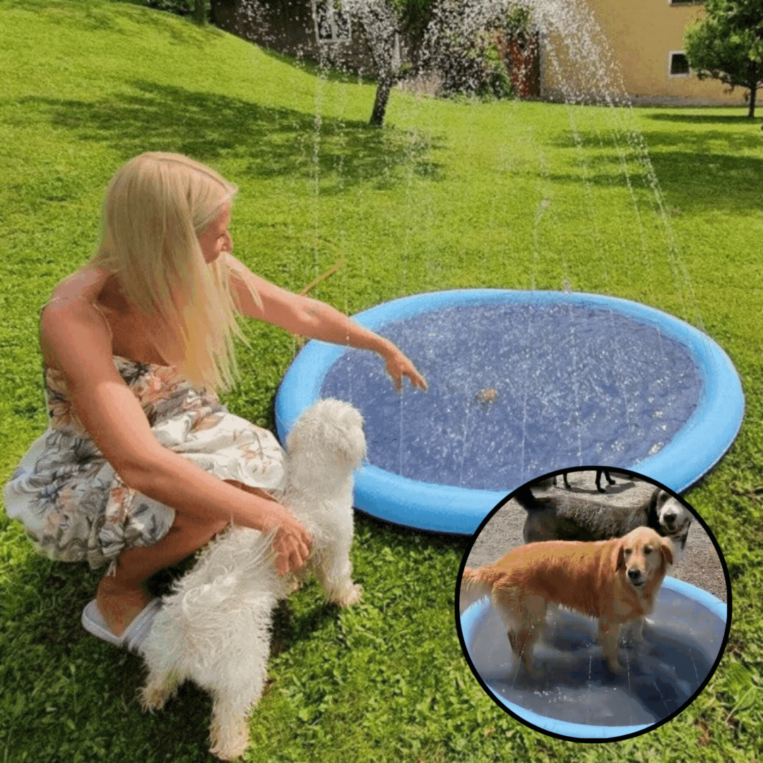 Lighteme Hundespielzeug-Wasserbett Halten Sie Ihren treuen Freund an heißen Sommertagen kühl!